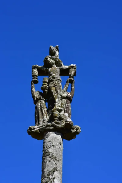 Saint Jean Trolimon França Maio 2021 Igreja Tronoen — Fotografia de Stock