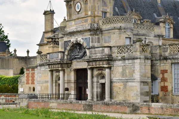 Ане Франция Июня 2021 Года Ренессансный Замок Дианы Пуатье — стоковое фото