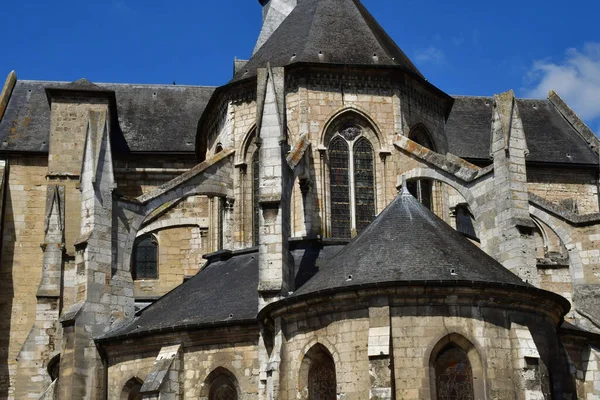 Les Andelys Francia Junio 2021 Iglesia Saint Sauveur Petit Andely — Foto de Stock