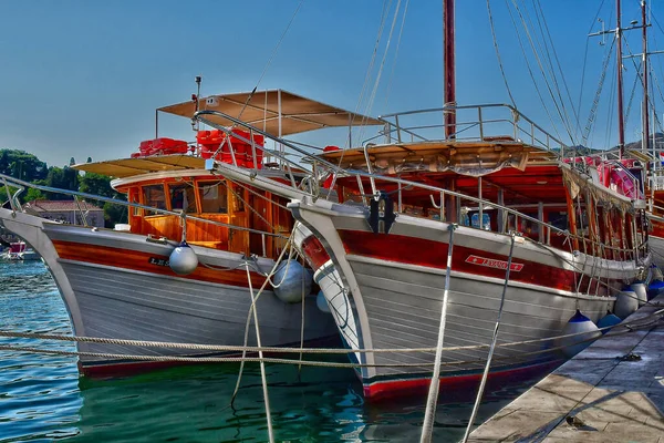 Dubrovnik Croatia September 2021 New Port — Stock Photo, Image