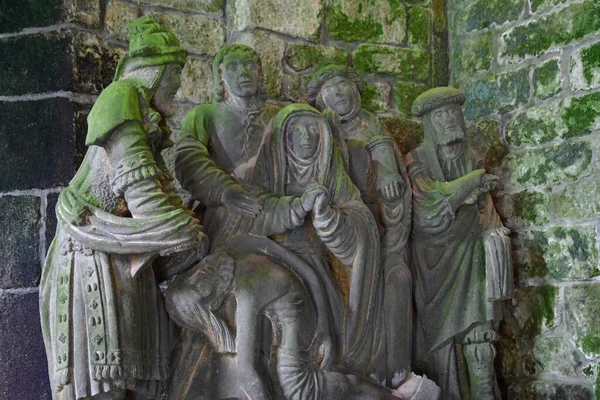 Locronan France May 2021 Notre Dame Bonne Nouvelle Chapel — Stock Photo, Image