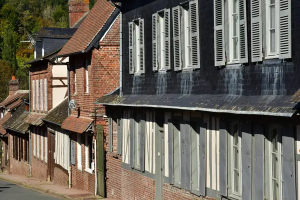 Lyons Foret France October 2021 Picturesque Village Normandie — 图库照片