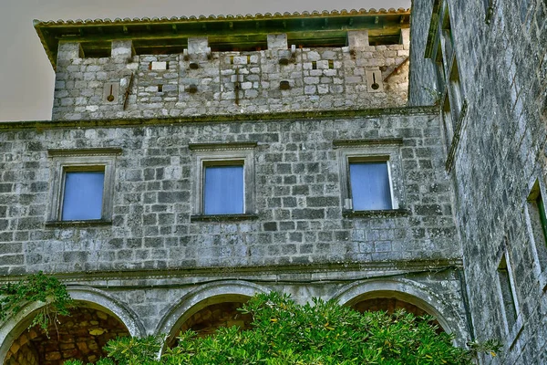 Insel Mljet Kroatien September 2021 Benediktinerkloster — Stockfoto