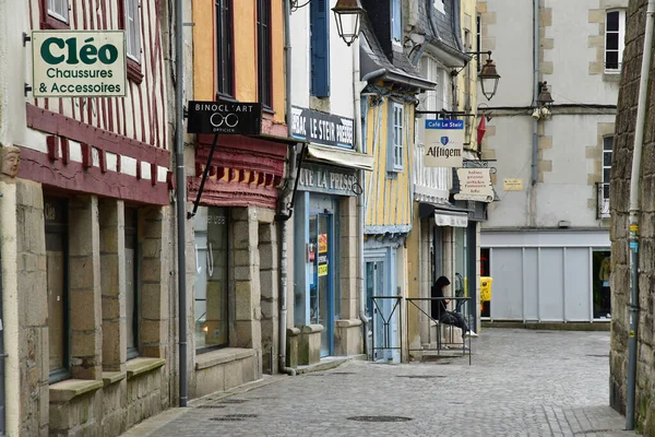 Quimper Francja Maja 2021 Malownicze Centrum Starego Miasta — Zdjęcie stockowe