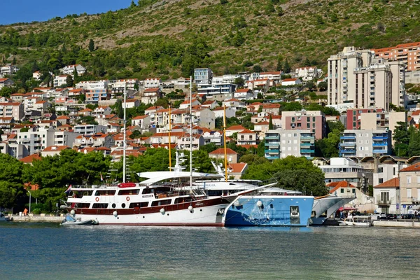 Dubrovnik Croatie Septembre 2021 Nouveau Port — Photo