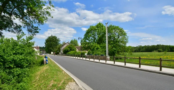 Chaussee Ivry France June 2021 Landscape Picturesque Village — Stock Photo, Image