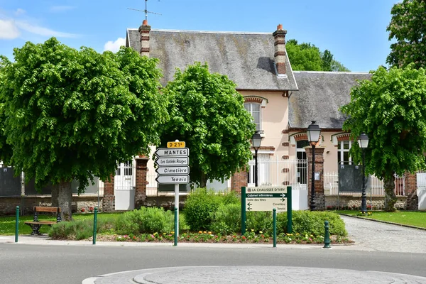 Chaussee Ivry Frankrijk Juni 2021 Het Pittoreske Dorpje — Stockfoto