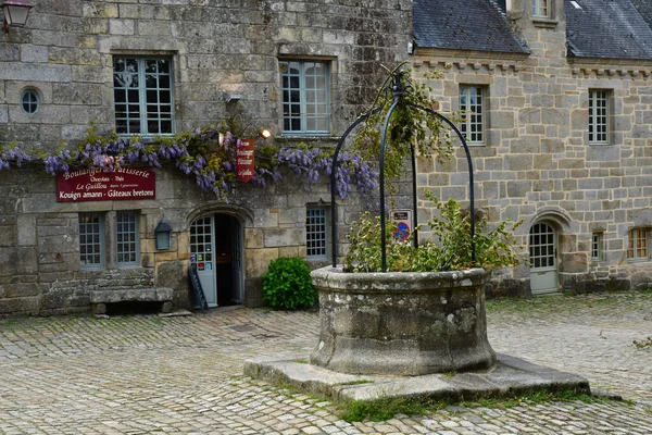 Locronan Francia Mayo 2021 Pintoresco Pueblo Antiguo — Foto de Stock