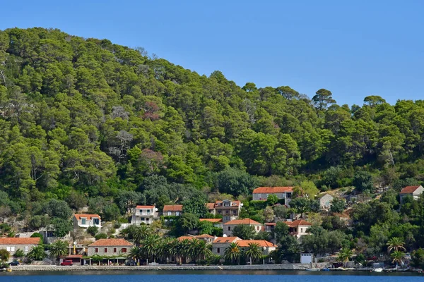 2021年9月3日クロアチアのムジェット島 夏の絵のように美しい島 — ストック写真