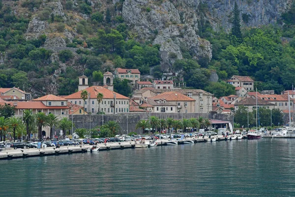 Kotor Montenegro Sestab 2021 Kota Tua Yang Indah — Stok Foto