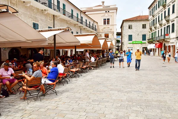 Kotor Montenegro September 2021 Picturesque Old City — 图库照片