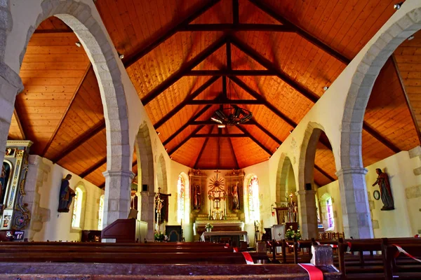 Plovan Γαλλία Μαΐου 2021 Εκκλησία Της Αγίας Γοργόνας — Φωτογραφία Αρχείου