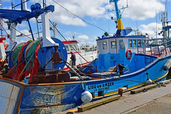 Гильвинец Франция Мая 2021 Года Рыбный Порт — стоковое фото