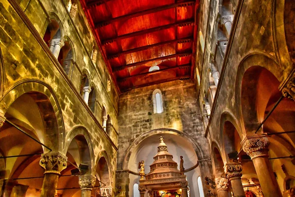 Korcula Croacia Septiembre 2021 Catedral San Marcos —  Fotos de Stock