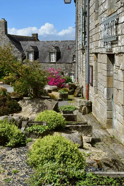 Locronan Francia Maggio 2021 Municipio — Foto Stock