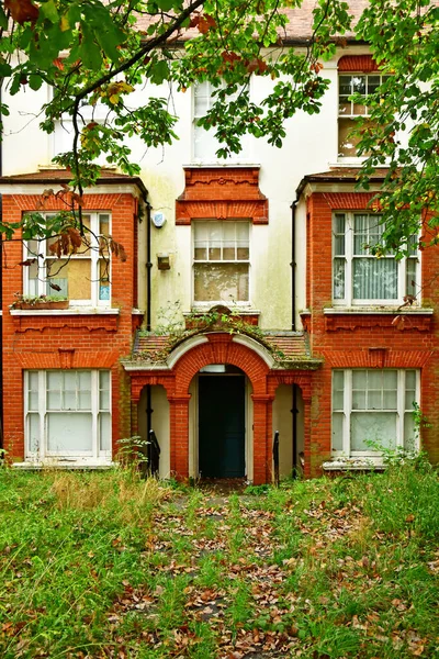 London Hampstead England Oktober 2021 Ein Altes Verlassenes Haus Stadtteil — Stockfoto