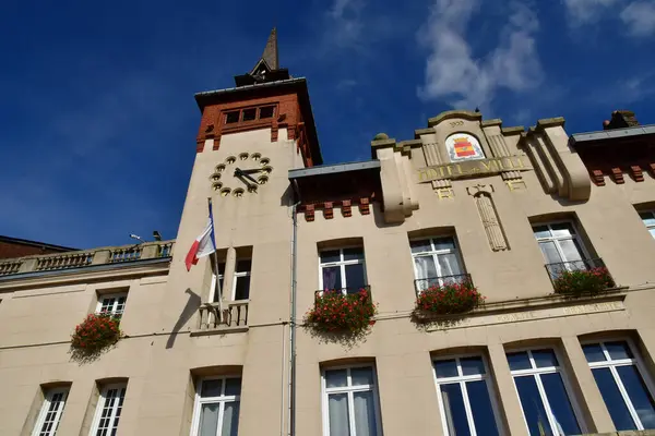 Forges Les Eaux France October 2021 Picturesque City Hall Built — Stock Photo, Image