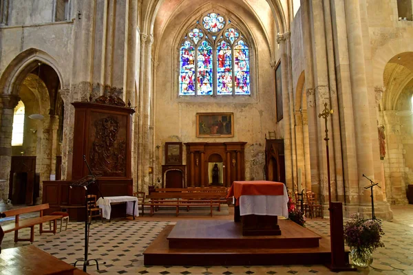 Gournay Bray Frankreich Oktober 2021 Stiftskirche Saint Hildevert — Stockfoto