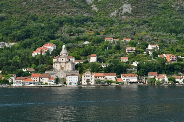 Kotor Montenegro Septiembre 2021 Bahía Kotor — Foto de Stock