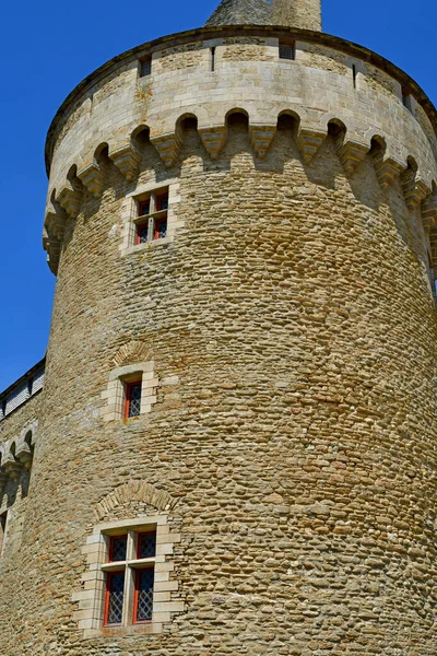 Sarzeau Frankrike Juni 2021 Suscinio Slott Byggdes Talet Bretagne Hertigarna — Stockfoto