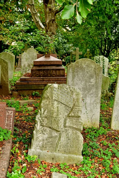 London Hampstead England October 2021 Cemetery — 图库照片