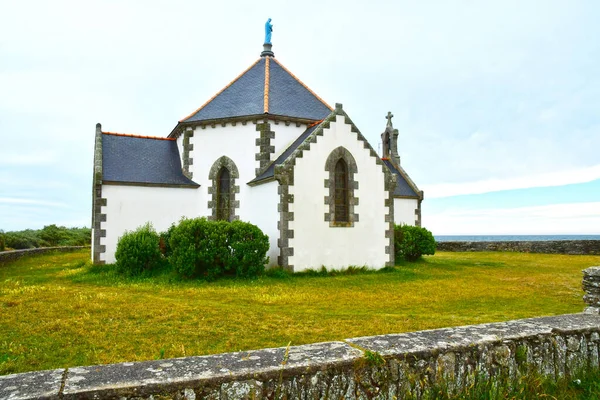 Sarzeau Penvins France June 2021 Notre Dame Cote Chapel — стокове фото