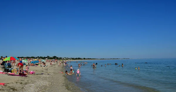 Sarzeau Γαλλία Ιουνίου 2021 Παραλία Suscinio — Φωτογραφία Αρχείου