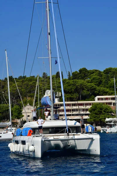 Hvar Croatia September 2021 Picturesque Old City — Stock Photo, Image