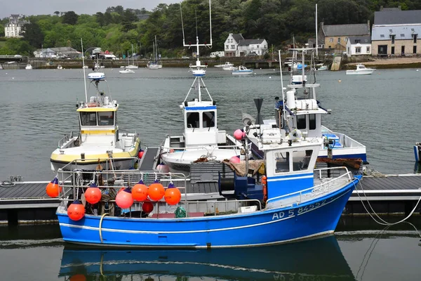 Audierne France May 2021 Boat Port — Stock Photo, Image