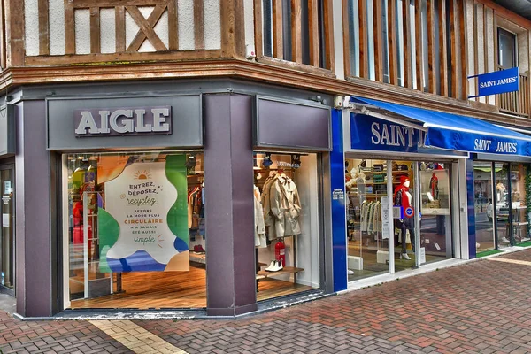 Cabourg France September 2019 Cloth Shop City Centre — Stock Photo, Image