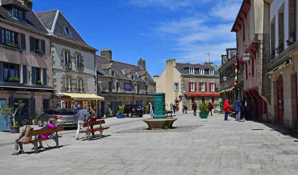 Concarneau Fransa Mayıs 2021 Pitoresk Eski Şehir — Stok fotoğraf