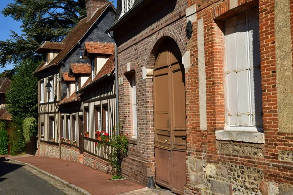 Lyon Foret France Octobre 2021 Village Pittoresque Normandie — Photo