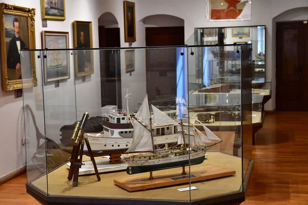 Kotor Karadağ Eylül 2021 Eski Kentteki Deniz Müzesi — Stok fotoğraf