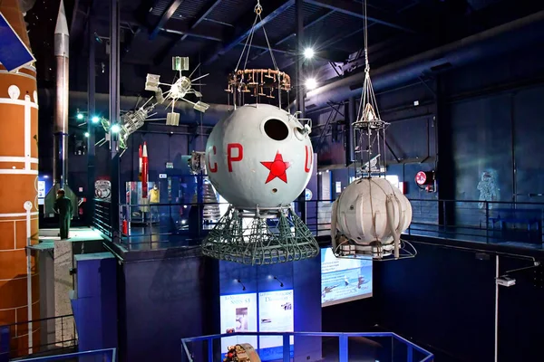 Bourget France July 2021 Space Hall Air Space Museum — Stock Photo, Image