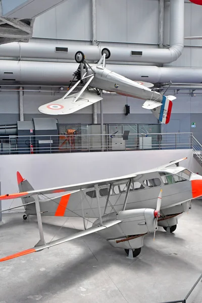 Bourget Γαλλία Ιουλίου 2021 Havilland Dragon Rapide Air Space Museum — Φωτογραφία Αρχείου