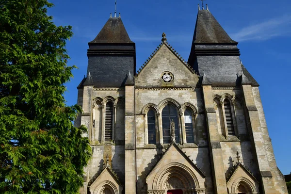 Gournay Bray Frankrike Oktober 2021 Den Heliga Hildevert Kollegiala Kyrkan — Stockfoto