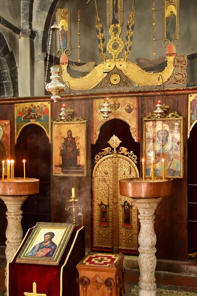 Котор Чорногорія Вересня 2021 Свята Миколая Православна Церква — стокове фото