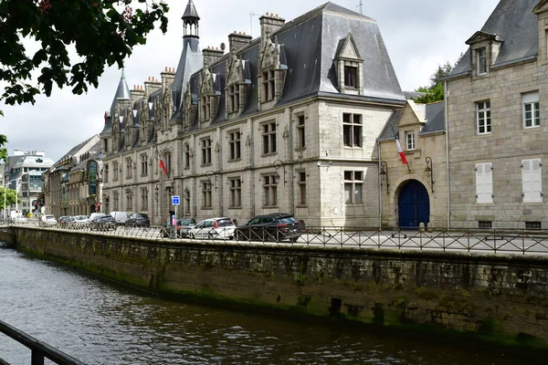 Quimper Frankreich Mai 2021 Die Präfektur Der Altstadt — Stockfoto