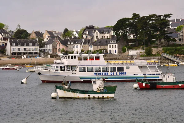 Combrit Sainte Marine Francia Mayo 2021 Vista Ciudad Desde Benodet —  Fotos de Stock