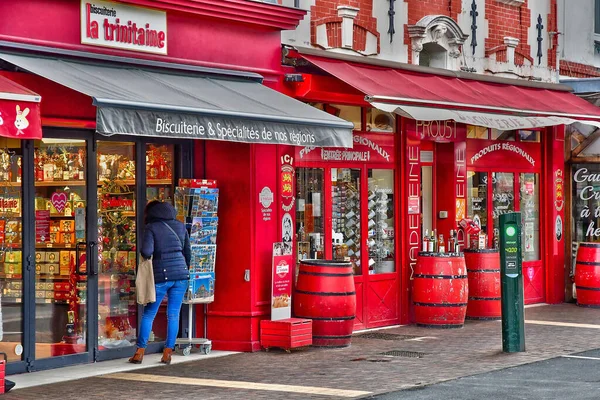 Cabourg France September 2019 Specialities Normandie Shop City Centre — Stockfoto