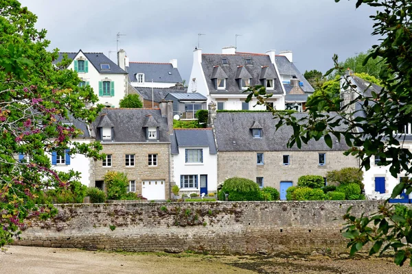 Combrit Sainte Marine França Maio 2021 Pitoresca Aldeia — Fotografia de Stock