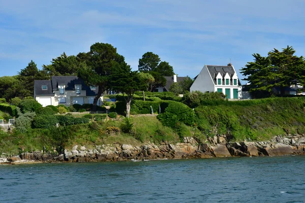 Arzon Frankrijk Juni 2021 Het Dorp Port Navalo — Stockfoto