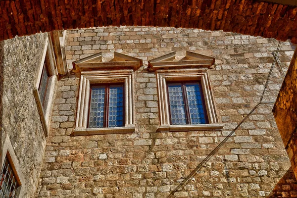 Dubrovnik Croatia September 2021 Готичний Ректорський Палац Музей Культурної Історії — стокове фото