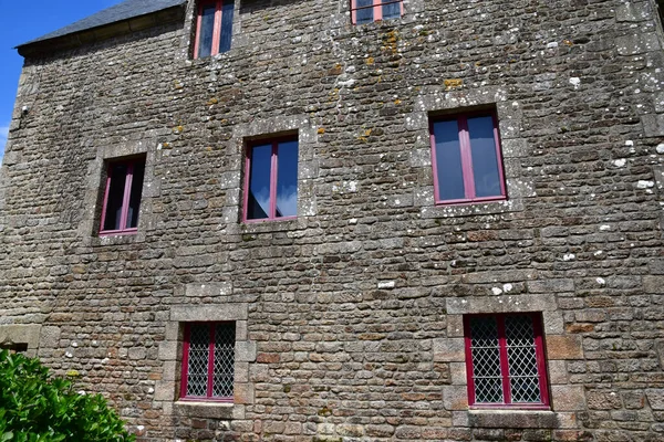 Locronan France Mai 2021 Vieux Village Pittoresque — Photo