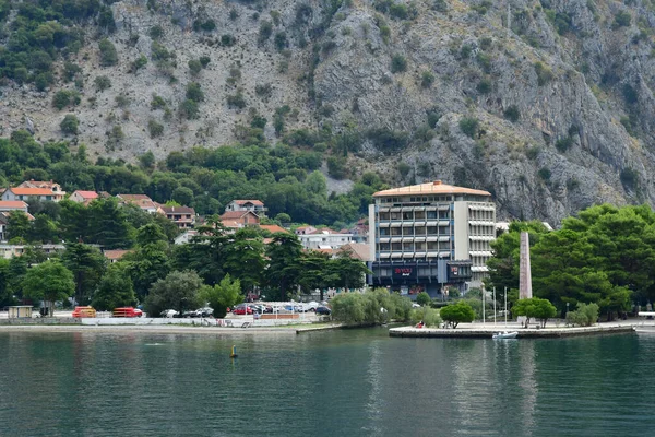 Kotor Montenegro September 2021 Kotor Bay — Stock Photo, Image