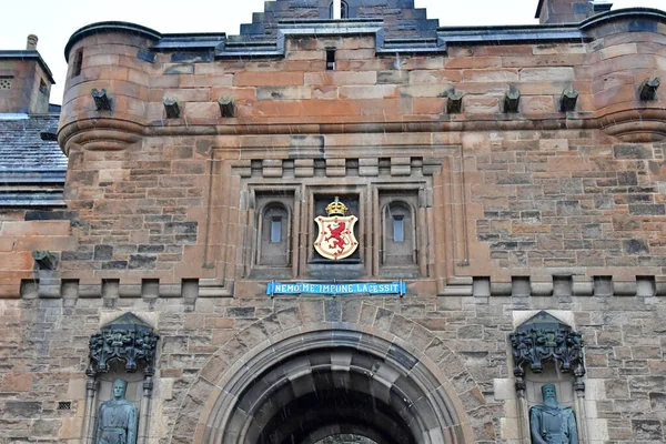 Edimburgo Escócia Outubro 2021 Antigo Castelo Pitoresco — Fotografia de Stock