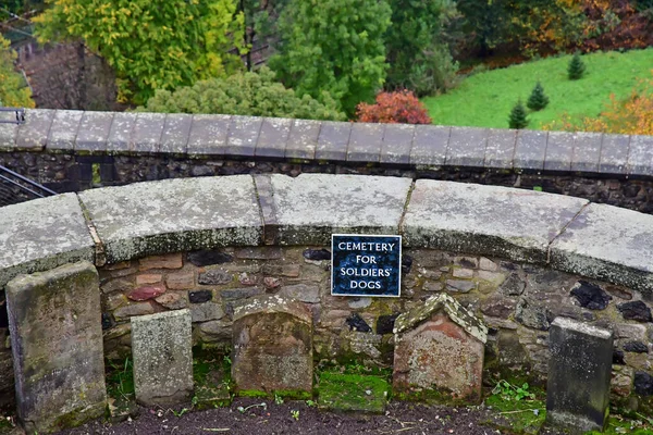Εδιμβούργο Σκωτία Οκτωβρίου 2021 Παλιό Γραφικό Κάστρο — Φωτογραφία Αρχείου