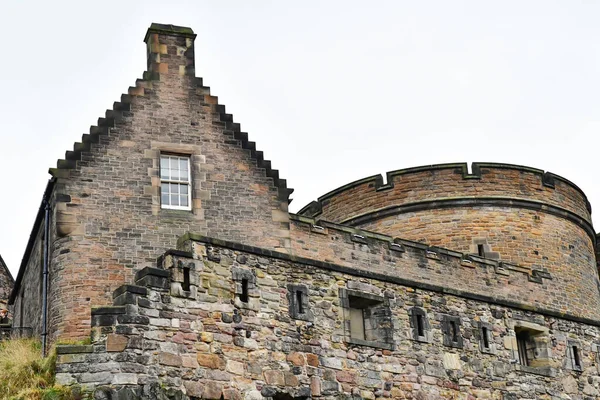 2021年10月21日 苏格兰爱丁堡 古老的风景如画的城堡 — 图库照片