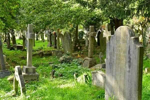 London Hampstead England October 2021 Cemetery — Fotografia de Stock