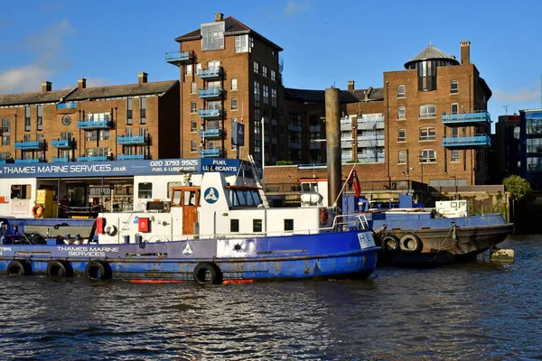 London England Oktober 2021 Eine Flusskreuzfahrt Auf Der Themse — Stockfoto